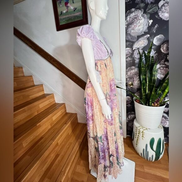 Free People Colette Maxi Dress/ size 10 - Picture 11 of 13